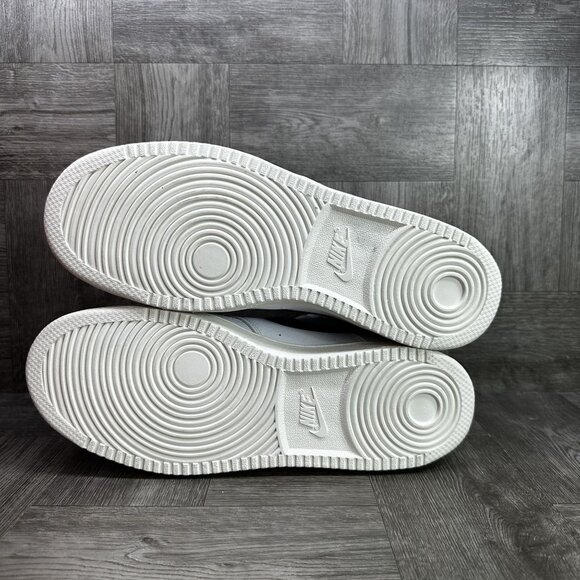 Nike Court Vision Mid Women's size 11 White Blue Hightop Shoes CD5436-109 - Picture 6 of 8